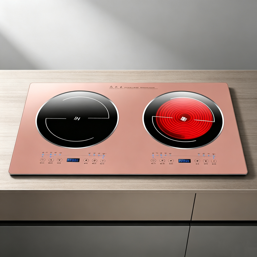 Built‑in Double‑burner Ceramic Cooker