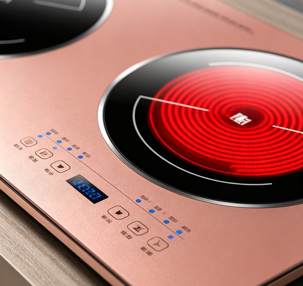 Built‑in Double‑burner Ceramic Cooker